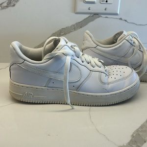 Women’s Nike Air Force 1s size 10.